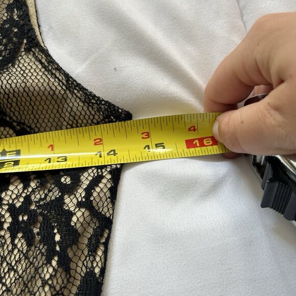 VTG Wet Seal Mini Babydoll Womens Small Dark Fairy 90s Y2K Whimsigoth 2000s Tan - Picture 4 of 6